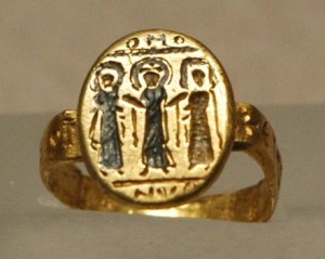 Byzantine wedding ring
